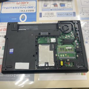 Lenovo Tpb Hdd不良によるosが立ち上がらないパソコンの修理事例 岡崎市